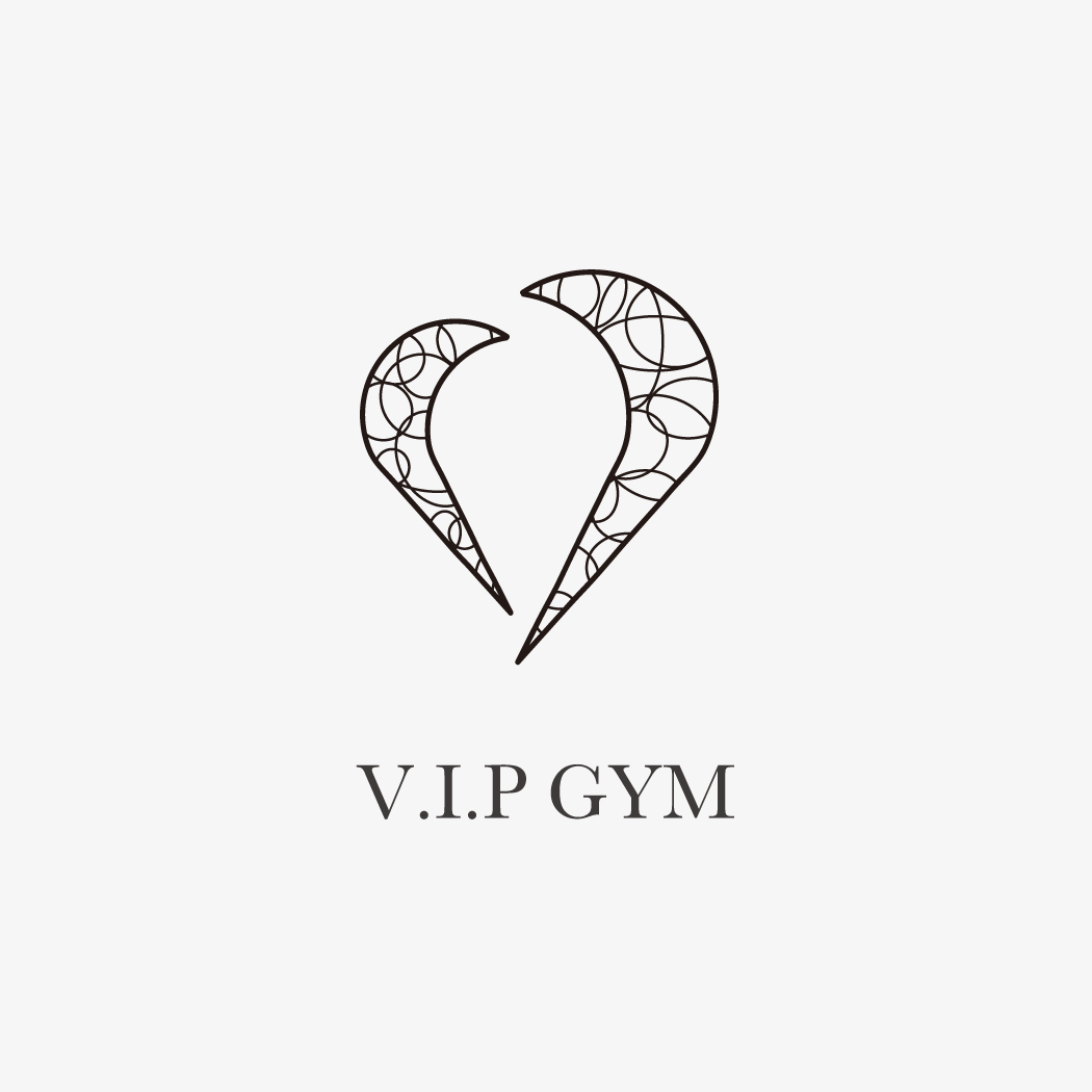 V.I.P GYMのロゴデザイン